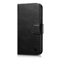 iCarer odinis dėklas iPhone 14 Plus 2in1 su RFID – juodas