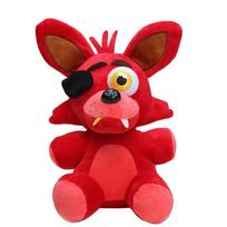 .Penkios naktys pas Freddy (FNAF) - Mieli pliušiniai žaislai. 18cm žaidimų lėlės: Bonnie Lėlytė, Foxy iš animacinio serialo. Freddy pliušas brown
