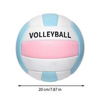 Sand Volleyball Team Sports Practice Ball Wear-Resistant Soft Volleyball for Training Practice Team Sports Indoor School Park