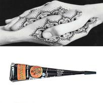 Tattoo Indian Henna Cones Art Body Temporary 3 Colors Herbal Henna Temporary Tattoo Cones Body Art