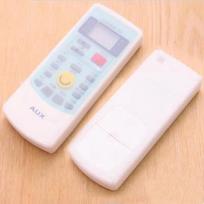 Transparent Silicone Remote Control Cover TV Air Condition Remote Control Case Holder Anti-dirt Anti-slip Cover Protective Case gray