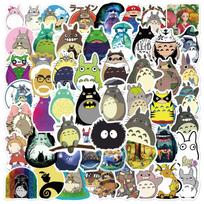 10/50PCS Anime Stickers Cartoon Vinyl Stickers Water Bottle Laptop Mobile Phone Skateboard Kids Adult Stickers 10pcs black
