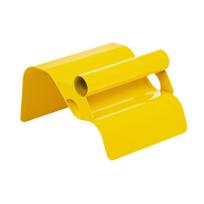 Landscape Curb Trowel Mortar Repair Yellow Applying Putty Home Decorating Versatile for Garden Corner Concrete Curbing Trowel orange