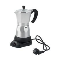Easy To Clean 6 Cup Electric Espresso Mocha Pot Detachable Fast Brewing Coffee Pot Aluminum Espresso Machine Stove white