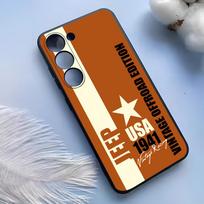 J-Jeeps-off Road SUV Phone Case For Samsung S25 Ultra S24 S23 S22 S21 S20 Plus Fe Galaxy A54 A53 A34 A25 Silicone Cover Samsung S25 gray