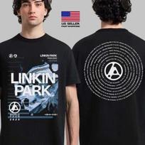 New Hot Linkin Park 2025 From Zero World Tour T Shirt All Size Unisex T-Shirt XL gray