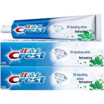 Crest 3D White Arctic Fresh Toothpaste Duo Pack blue