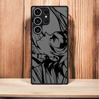 Demon Slayer Kimetsu No Yaiba Anime dėklas Samsung Galaxy S22 S20 S20 FE S23 FE S23Ultra S25Plus S21 S24 Ultra S22 Plus S25 telefonams Galaxy S24 gray