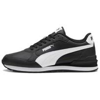 Puma Unisex ST Runner v4 Leather Black White 399068-01 EU 35.5 white