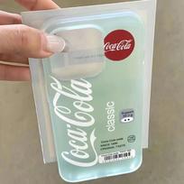 Coca-Cola with Matte Transparent Clear Frosted Shockproof phone Case For iPhone 17 16 15 14 Plus 13Air Plus Pro X XR Max letters iPhone 17 Pro