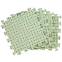 Foam Blocking Board Thick Foam Knitting Block Mat Portable Grid Knitting Board for Beginner DIY Gift Foam Crafts Blocking Mats beige