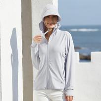 Unisex Summer New UPF 50+ UV Sun Protection Hoodie Jacket Men Women Lightweight Hiking Outdoor Long Sleeve Sun Shirt Coat L