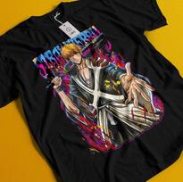 Bleach Ichigo Bankai Anime Unisex TShirt All Size 8 S