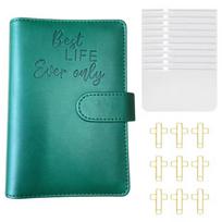 Preaching Manual Tract Holder, Multifunctional Holy Writ Study Wallet, Leather Budget Binder With Cash Envelopes, Budget Planni A4