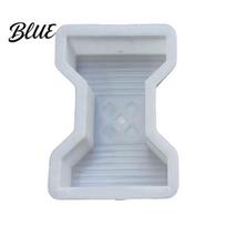 Outdoor Patio Decorative Tile Mold Garden Stepping Stone Mold Reusable Concrete Pathway Paver for Path DIY Cement Pavement Mould Backyard Walkway S white