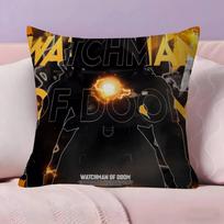 Skibidi Toilet Watchman of Doom  Personalized picture text home decorative pillows Household Gifts xcm 30cmx30cm(12x12Inch)