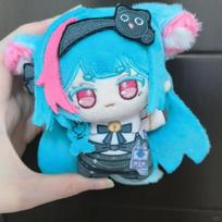10Cm Anime Neverness To Everness Mint Plushie Stuffed Toys Mint Plush Dolls Backpack Decor Pendants Keychain Birthday Xmas Gifts