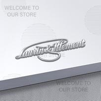 Car Decor Metal Laurin & Klement L&K Letter Emblem 3D Sticker Accessories For Skoda Superb Octavia Rapid Tail Rear Trunk Decals