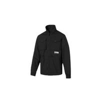 Puma „Letter Logo“ striukė su užtrauktuku apykakle Vyriška striukė juoda 596861-01 XS