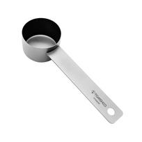 Metalinis kavos kaušelis Ti 8 g talpos Lengva aukštos kokybės medžiaga, idealiai tinka maltai kavai ir 11.8cm black