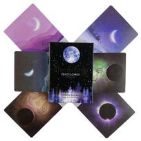 Black Moon Oracle Tarot Cards Board Game for Fate Divination Entertainment Party Games Entertainment black