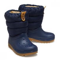 Crocs Kids Classic Kids Neo Puff Boots 207684 4pq Crocs Sandals Slippers Zibbitz Boots Puff Winter C11(175) black