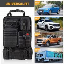 Car Back Seat Tactical Hanging Storage Organizer, 6 In 1 Multifunction 600d 55x37cm juoda