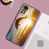 Ocean Dolphin Case For Xiaomi Redmi Note 12 9 10 11 13 Pro Plus 9S 10S 11S 12S Redmi 12 10C 12C 13C Cover Redmi Note 12S gray