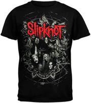 Slipknot - Žvaigždės herbo marškinėliai Dydis L Juodi S juoda