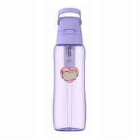 Vandens butelis su filtru Dafi Solid 0,7 l, violetinis
