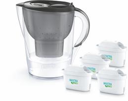 Vandens filtras Brita Marella 2,4 l, grafito, su 4 filtrais