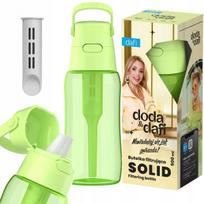 Vandens buteliukas su filtru Dafi Solid DODA 0,5 l, žalia (pistacijų spalvos)