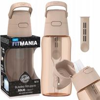 Vandens buteliukas su filtru Dafi SOLID 0,5 l, cappuccino, FitMania