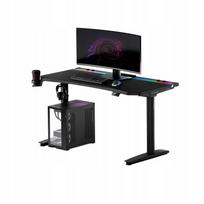 Elektrinis reguliuojamas stalas žaidimams DIABLO X-FORGE 140 cm juodas