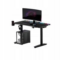 Elektrinis žaidimų stalas 120 cm DIABLO X-FORGE juodas