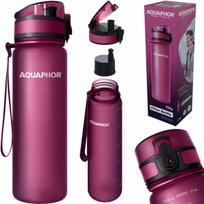 Gertuvė su filtru Aquaphor Tritan, 500 ml, violetinė, be BPA