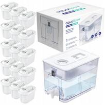 Vandens filtras AquaFloow XL, 9,5 l dozatorius su 15 kasetėmis