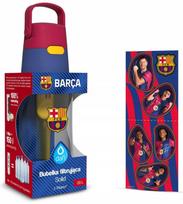 Vandens butelis su filtru Dafi Solid FC Barcelona 0,5 l, su emblema ir lipdukais