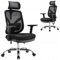 Ergonominė reguliuojama biuro kėdė su pasukamu mechanizmu