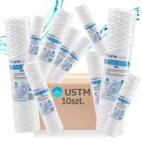 Vandens filtro kasetės USTM, 10", 5 mikronų, 10 vnt.