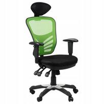 Biuro kėdė HG-0001H, žalia, su ratukais