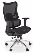 Žaidimų kėdė CASPER, juoda, ergonomiška, su pasukamu mechanizmu
