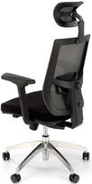 Ergonominė biuro kėdė COMMANDER, juoda, su tinkleliu