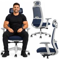 Ergonominė biuro ir žaidimų kėdė V3, reguliuojama, pilka