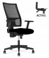 Ergonominė biuro kėdė TAKTIK MESH R19 ACTIV, juoda