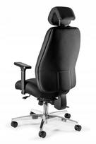 Ergonominė biuro kėdė ULTIMAX, juoda, suktis, audinys, iki 150 kg