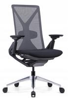 Biuro kėdė SITMATIC, juoda, ergonomiška, su sinchroniniu mechanizmu