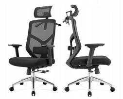 Ergonominė biuro kėdė, su pasukama baze, reguliuojama sėdyne, iki 150 kg, atitinka sveikatos ir saugos standartus