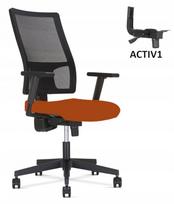 Ergonominė biuro kėdė TAKTIK MESH R19T ACTIV1, geltona