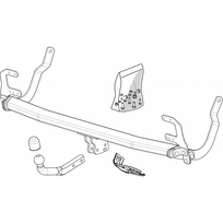 Priekabos kablys (farkopas) BRINK 482000 Citroen C5 Break